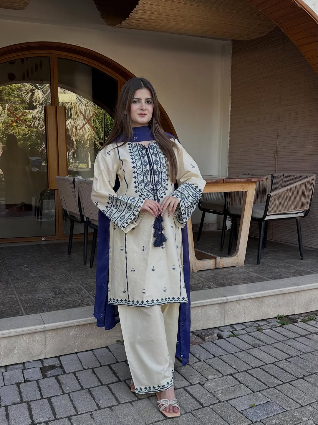 Eshal 3PC Cotton Dress