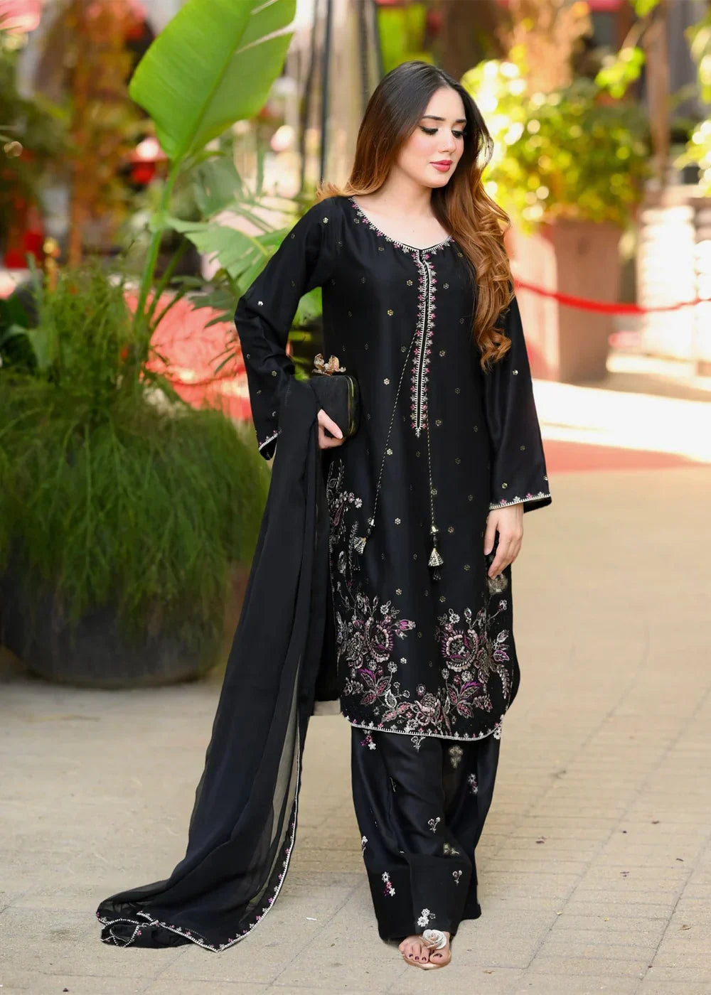 ZIMAL BLACK 3PC SET