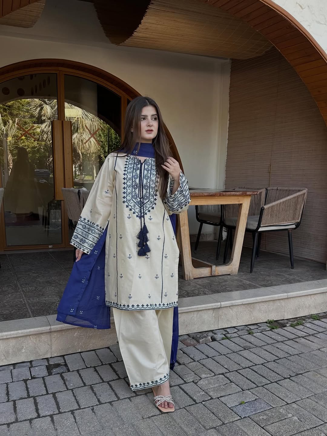 Eshal 3PC Cotton Dress
