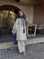 Eshal 3PC Cotton Dress
