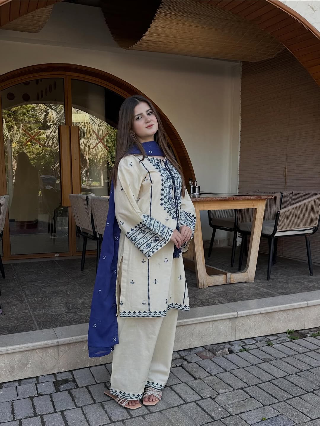 Eshal 3PC Cotton Dress
