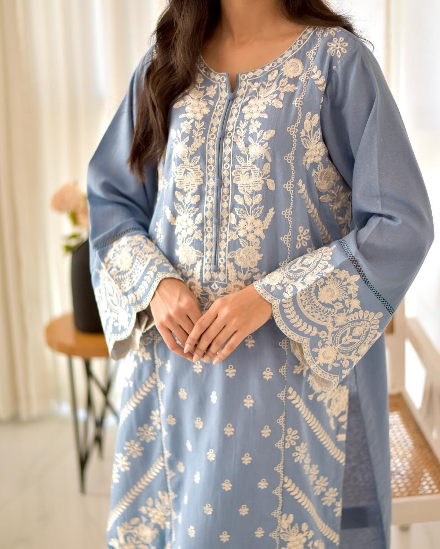 Neelam Embrioded 3PC