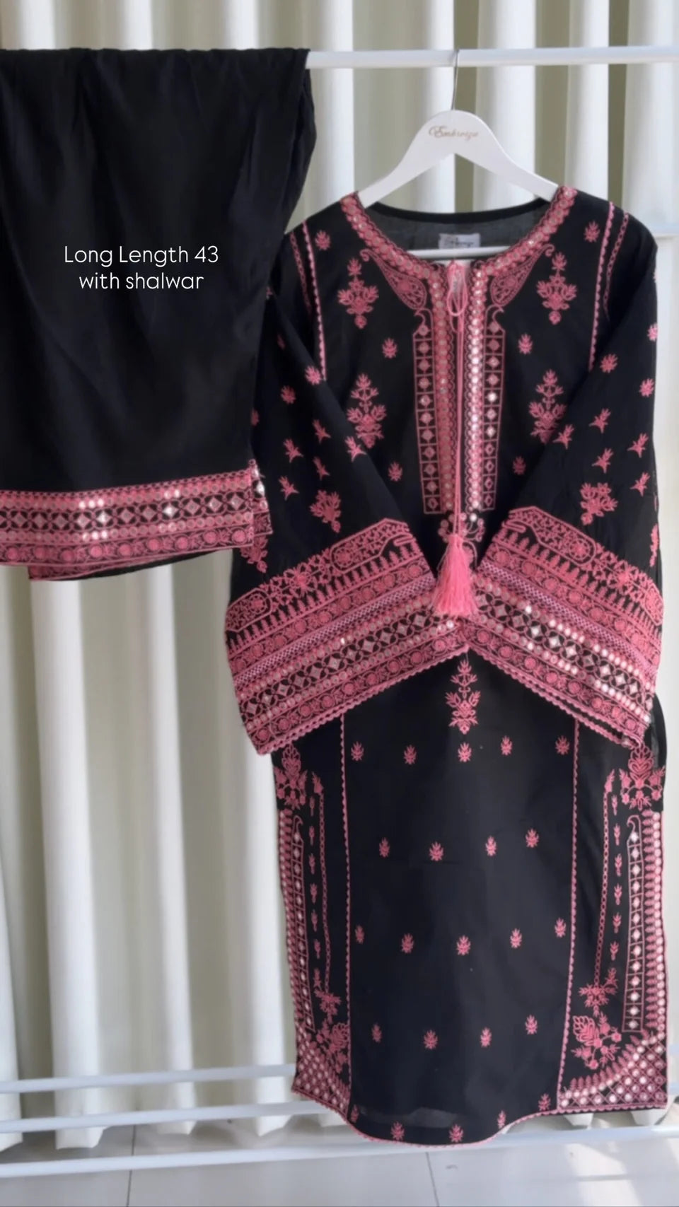 Noir Pink-2PC dress