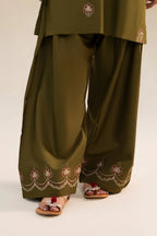 Zareen Olive – 2PC Dress
