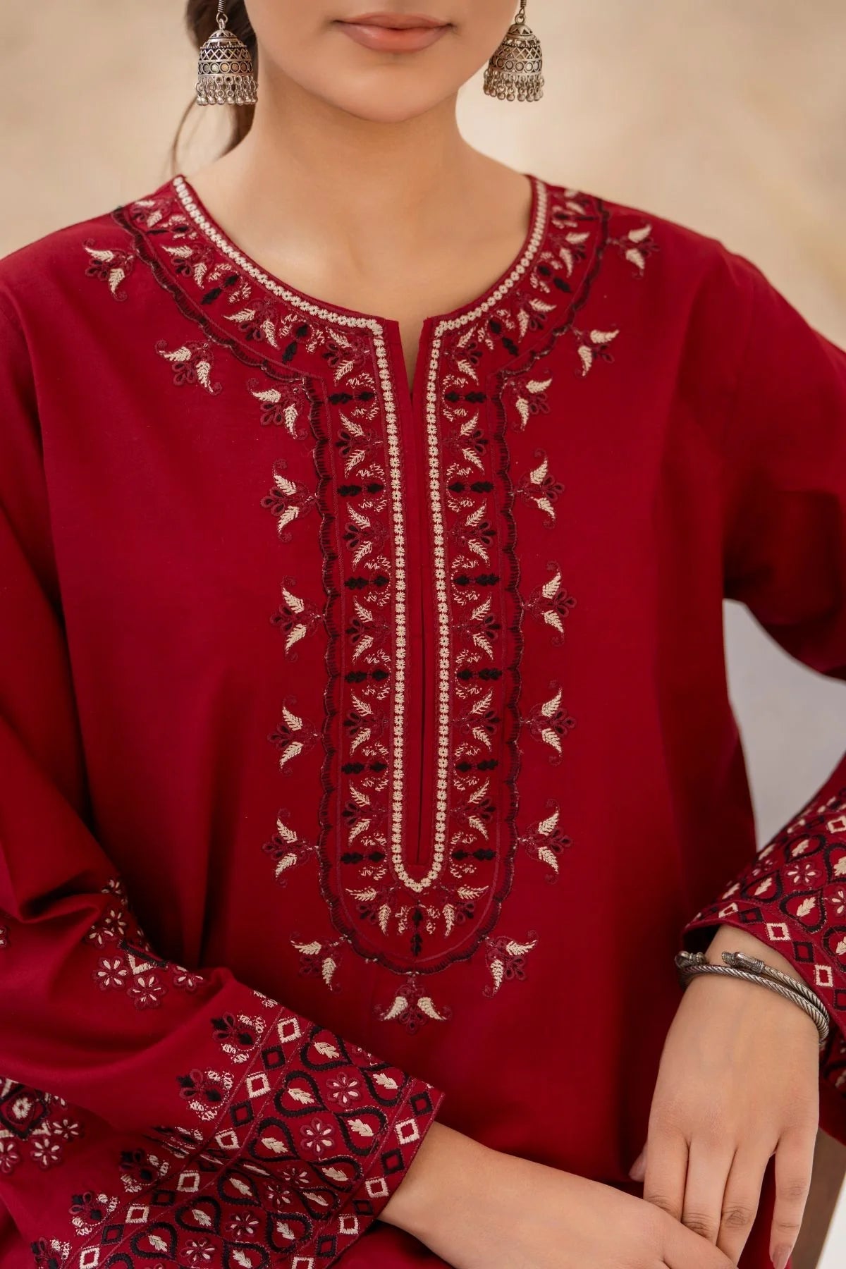 Noor-E-Laal Farshi Shalwar 2PC