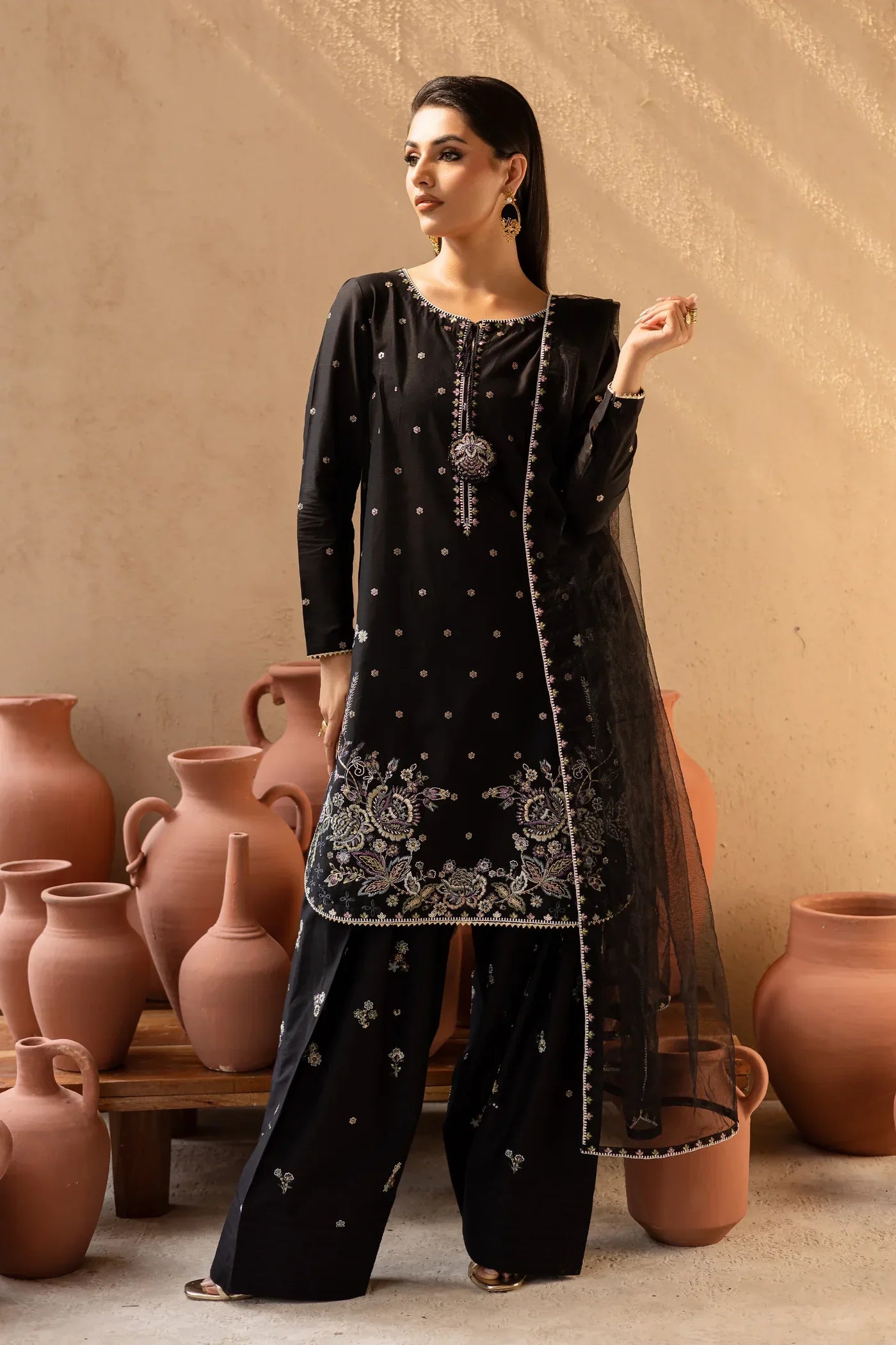 ZIMAL BLACK 3PC SET