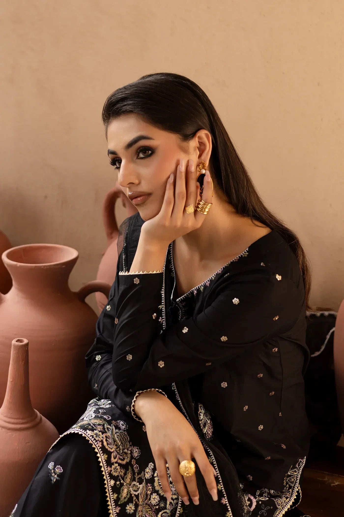 ZIMAL BLACK 3PC SET