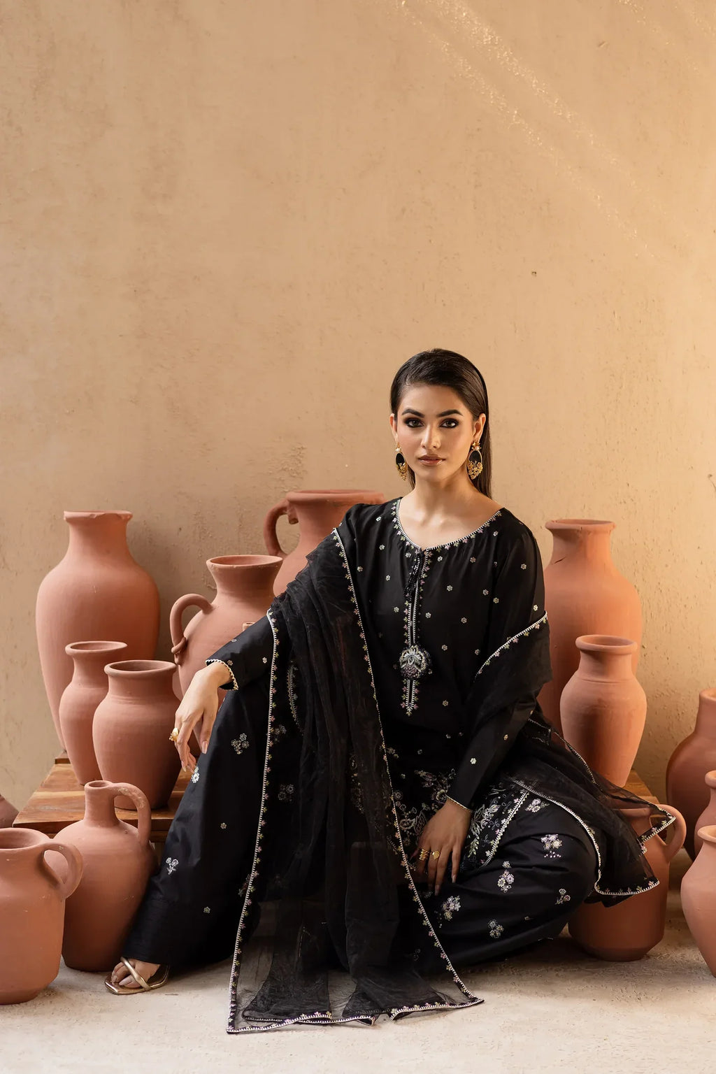 ZIMAL BLACK 3PC SET
