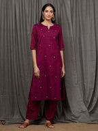 Maroon Aura 2PC