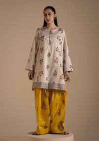 Sunehri 2PC – Printed Cotton 2 Piece Suit
